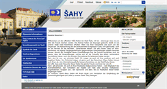 Desktop Screenshot of de.sahy.sk