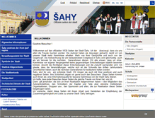 Tablet Screenshot of de.sahy.sk